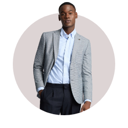 What colour shirt with a dark grey suit? | Suit Direct