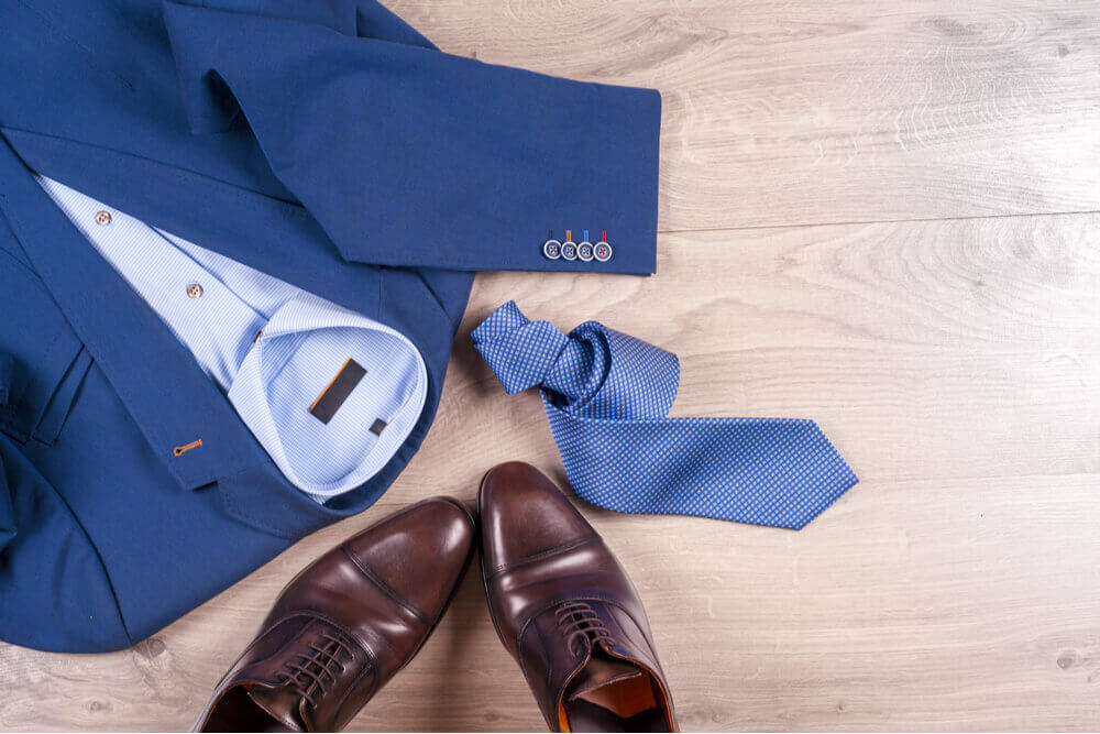 Blue suit, brown shoes: the perfect combination? | Suit Direct